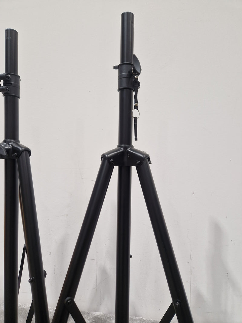 GEAR4MUSIC SS20B PA Speaker Stands - Height Adjustable - Excellent w/ Gear4Music Soft Case - Image 2