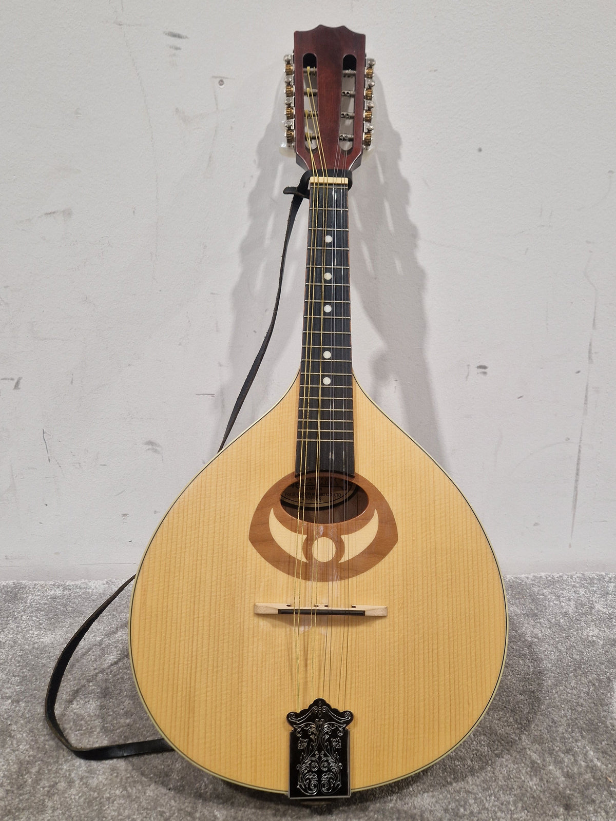 Ozark 2012 Flat Back Mandolin - Acoustic Folk Instrument - Very Good