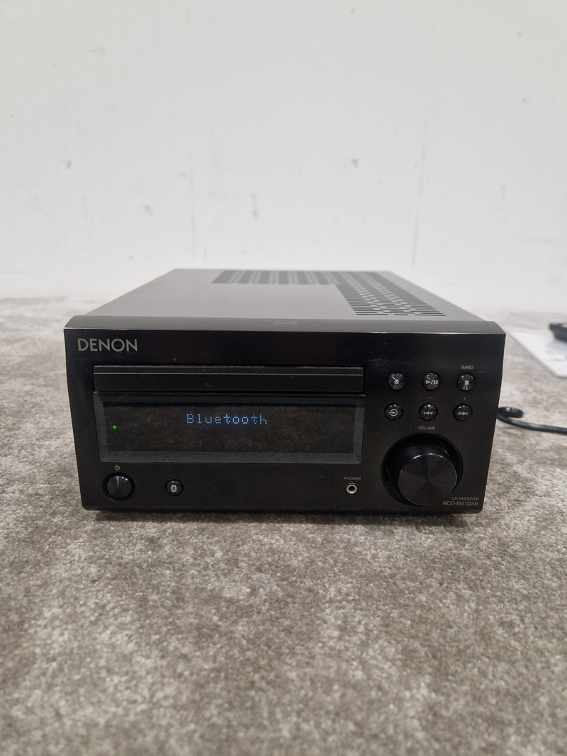 Denon Rcd-M41dab - Compact Hi-Fi System - Excellent w/ Remote & Test Disc - Image 1