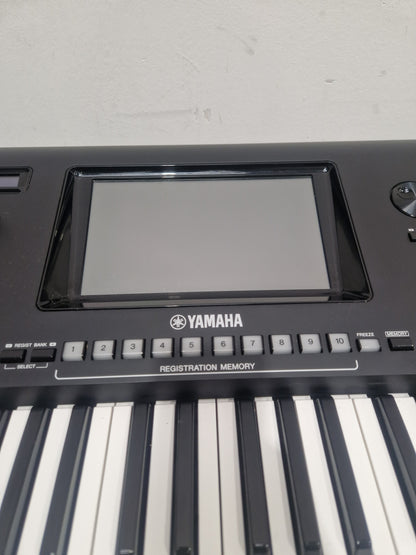 Yamaha Genos - Digital Workstation Keyboard - Excellent w/ Soft Case & Keyboard Pedal