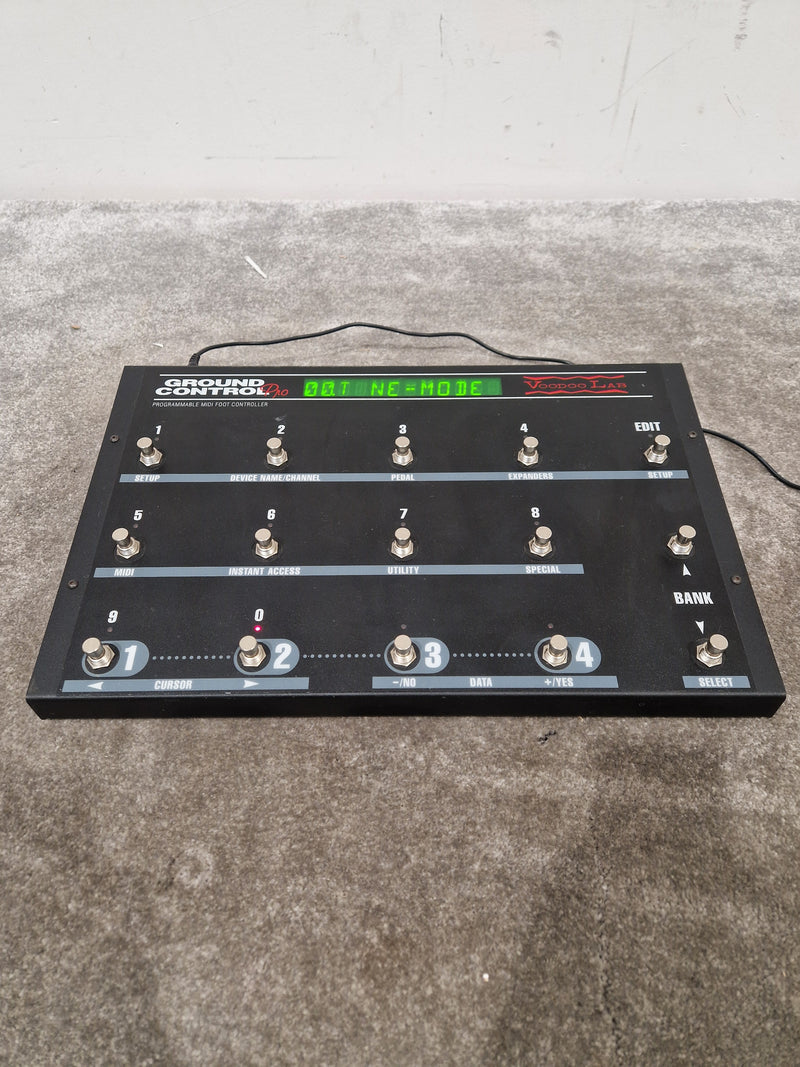 Voodoo Lab Ground MIDI Controller - Versatile Footswitch Control - Excellent w/ Power Supply - Image 1