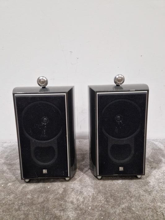 Kef XQ1 Pair - High-Fidelity Bookshelf Speakers - Excellent