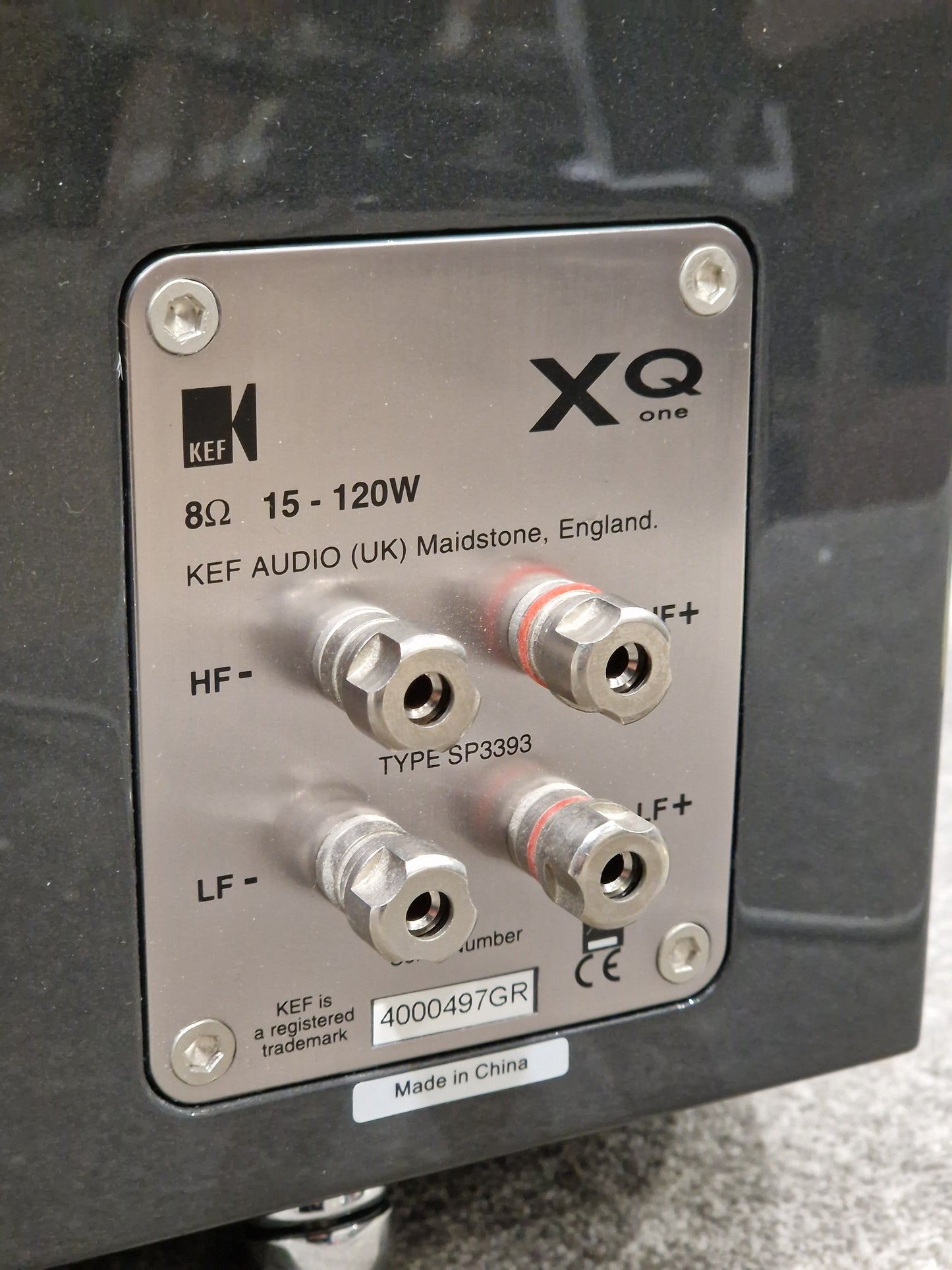 Kef XQ1 Pair - High-Fidelity Bookshelf Speakers - Excellent