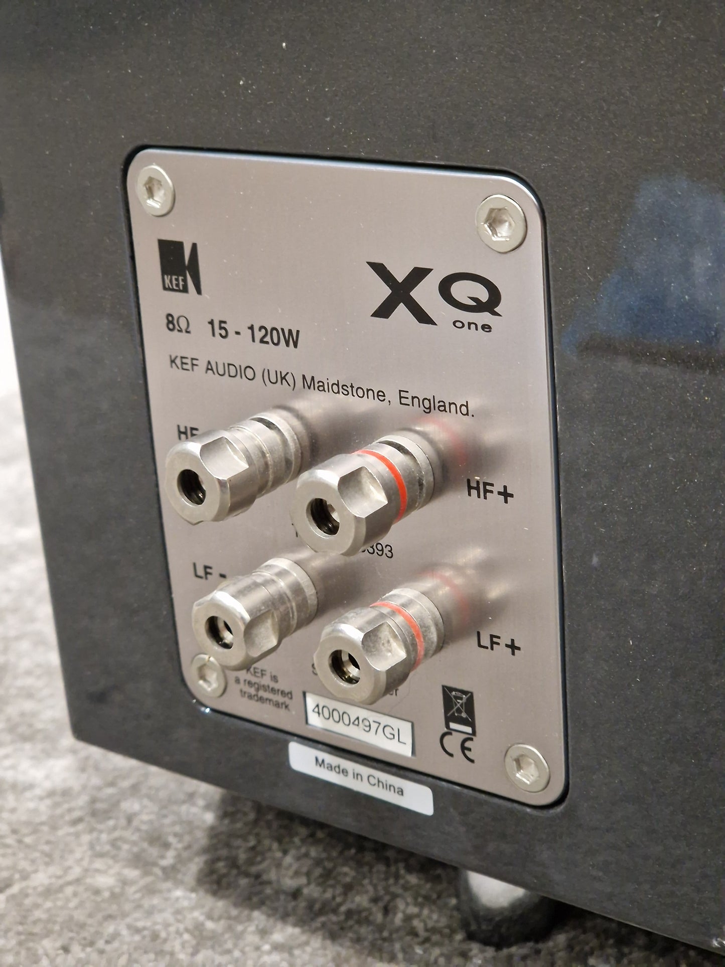 Kef XQ1 Pair - High-Fidelity Bookshelf Speakers - Excellent