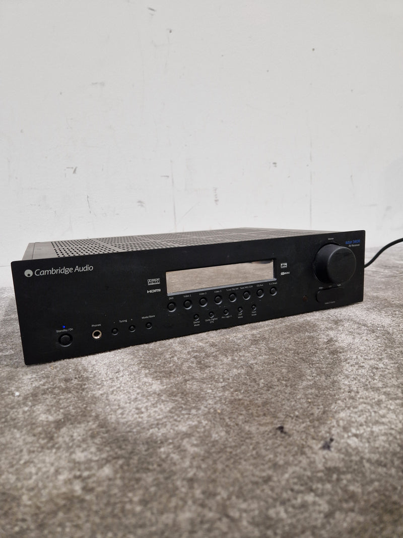 Cambridge Audio Azur 340R - 5.1 Channel AV Receiver - Excellent w/ Power Supply & Remote - Image 1