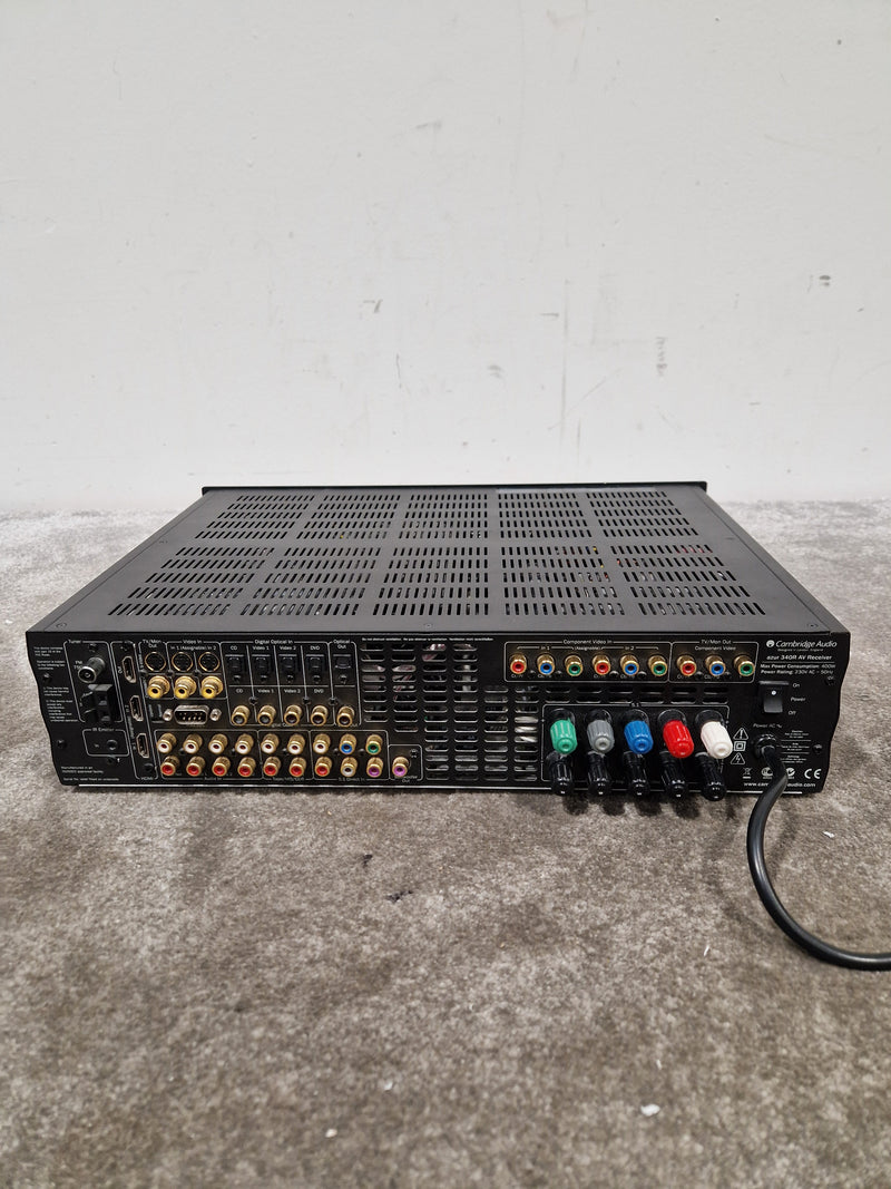 Cambridge Audio Azur 340R - 5.1 Channel AV Receiver - Excellent w/ Power Supply & Remote - Image 5