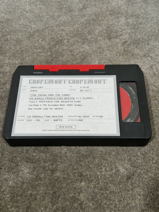 Soda – Britpop Band Collectible DAT Master for “The Young Own The Town” – Excellent w/ PQ Encoding & ISRC