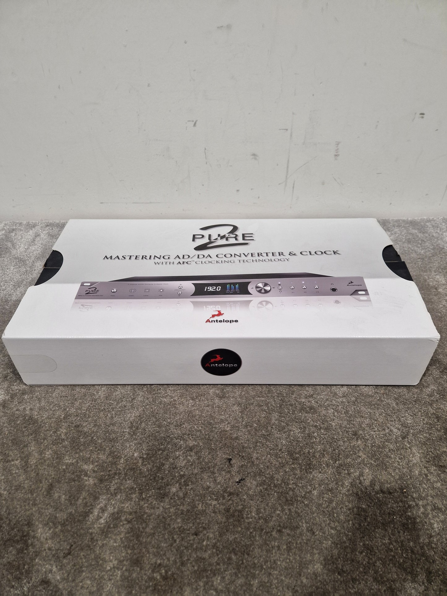 Antelope Pure 2 AD/DA Mastering Converter - High-Precision Conversion - Excellent w/ Original Box & Power Supply