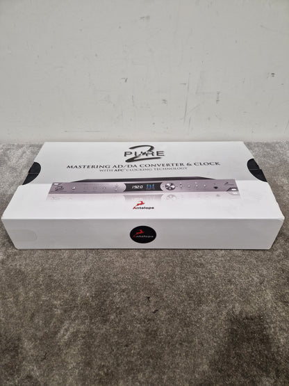 Antelope Pure 2 AD/DA Mastering Converter - High-Precision Conversion - Excellent w/ Original Box & Power Supply