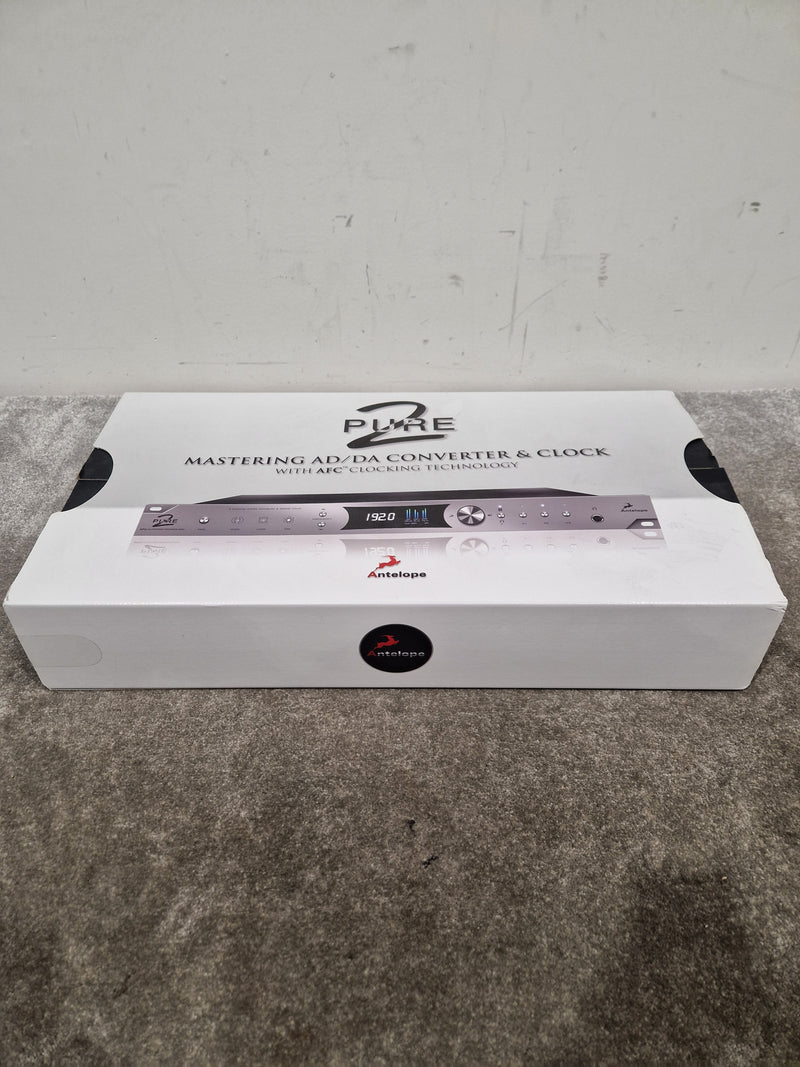 Antelope Pure 2 AD/DA Mastering Converter - High-Precision Conversion - Excellent w/ Original Box & Power Supply - Image 11