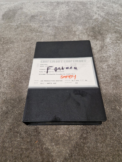 Soda – Britpop Band Collectible CD Production Master Tape – Excellent w/ Manufacturer-Ready Label