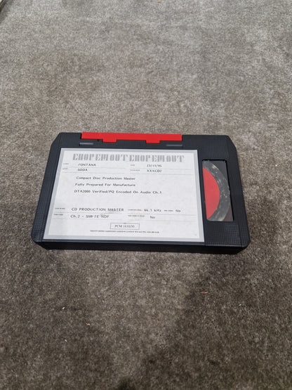 Soda – Britpop Band Collectible CD Production Master Tape – Excellent w/ Manufacturer-Ready Label