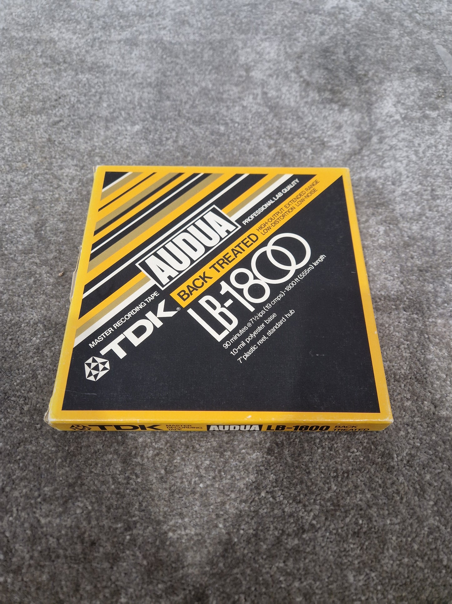 Soda – Britpop Band Collectible Broadcast Cue Master Tape – Very Good w/ Handwritten Program Notes