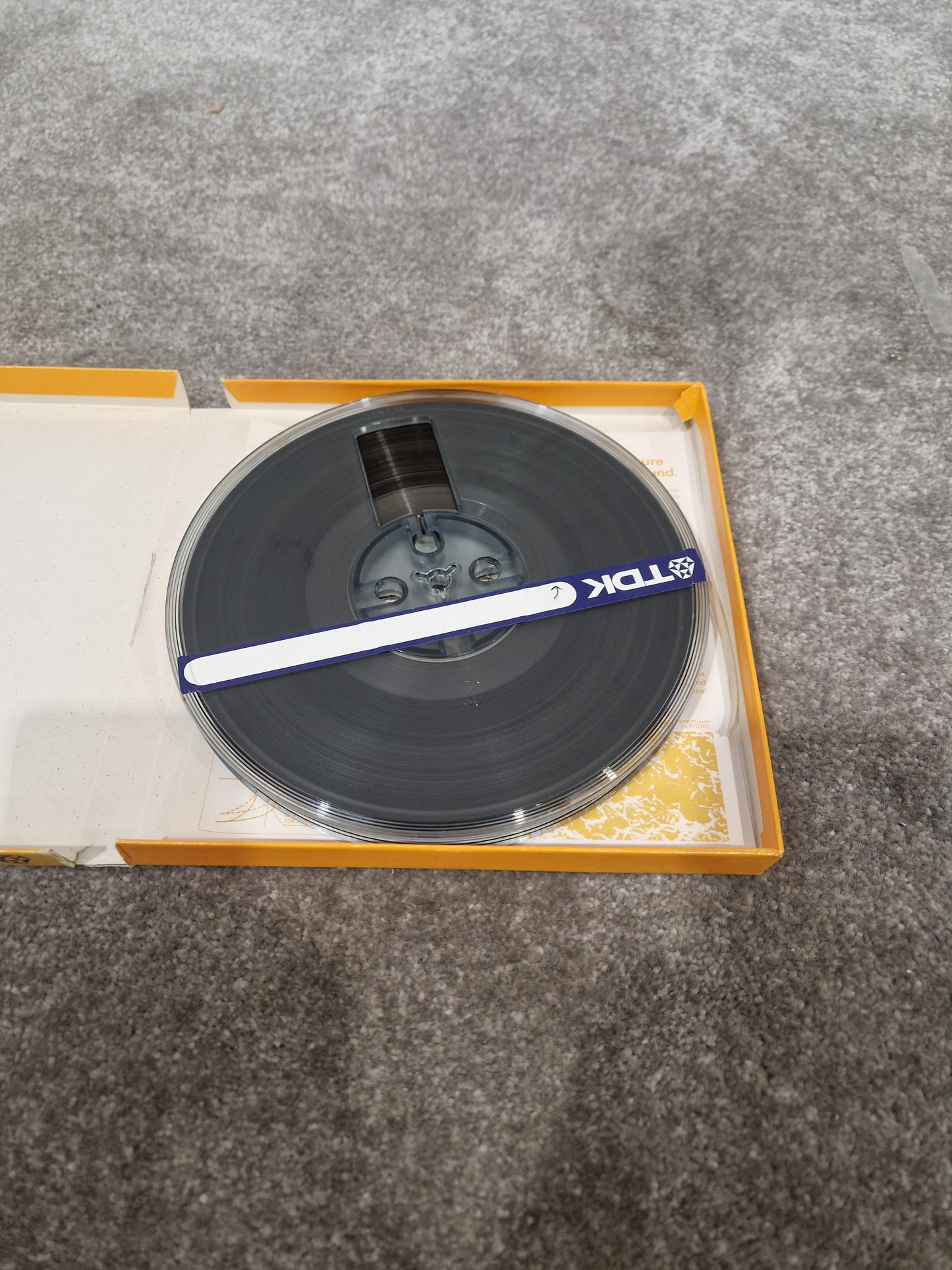 Soda – Britpop Band Collectible Broadcast Cue Master Tape – Very Good w/ Handwritten Program Notes