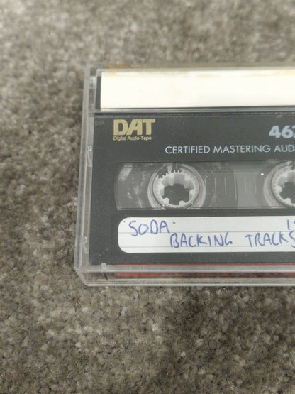 Soda – Britpop Band Collectible Backing Tracks DAT – Very Good w/ Handwritten Label