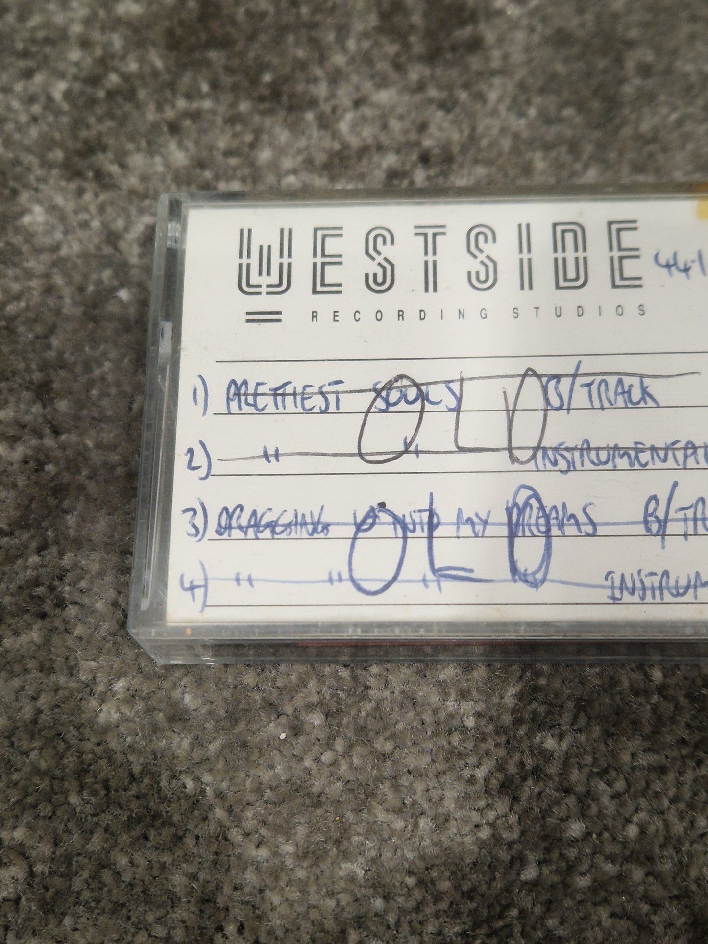 Soda – Britpop Band Collectible Backing Tracks DAT – Very Good w/ Handwritten Label