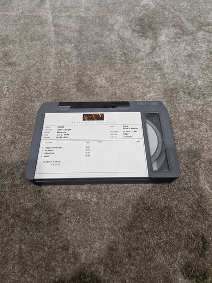 Soda – Britpop Band Collectible Metropolis PCM 1630 Master – Excellent w/ CD/7" Production Label