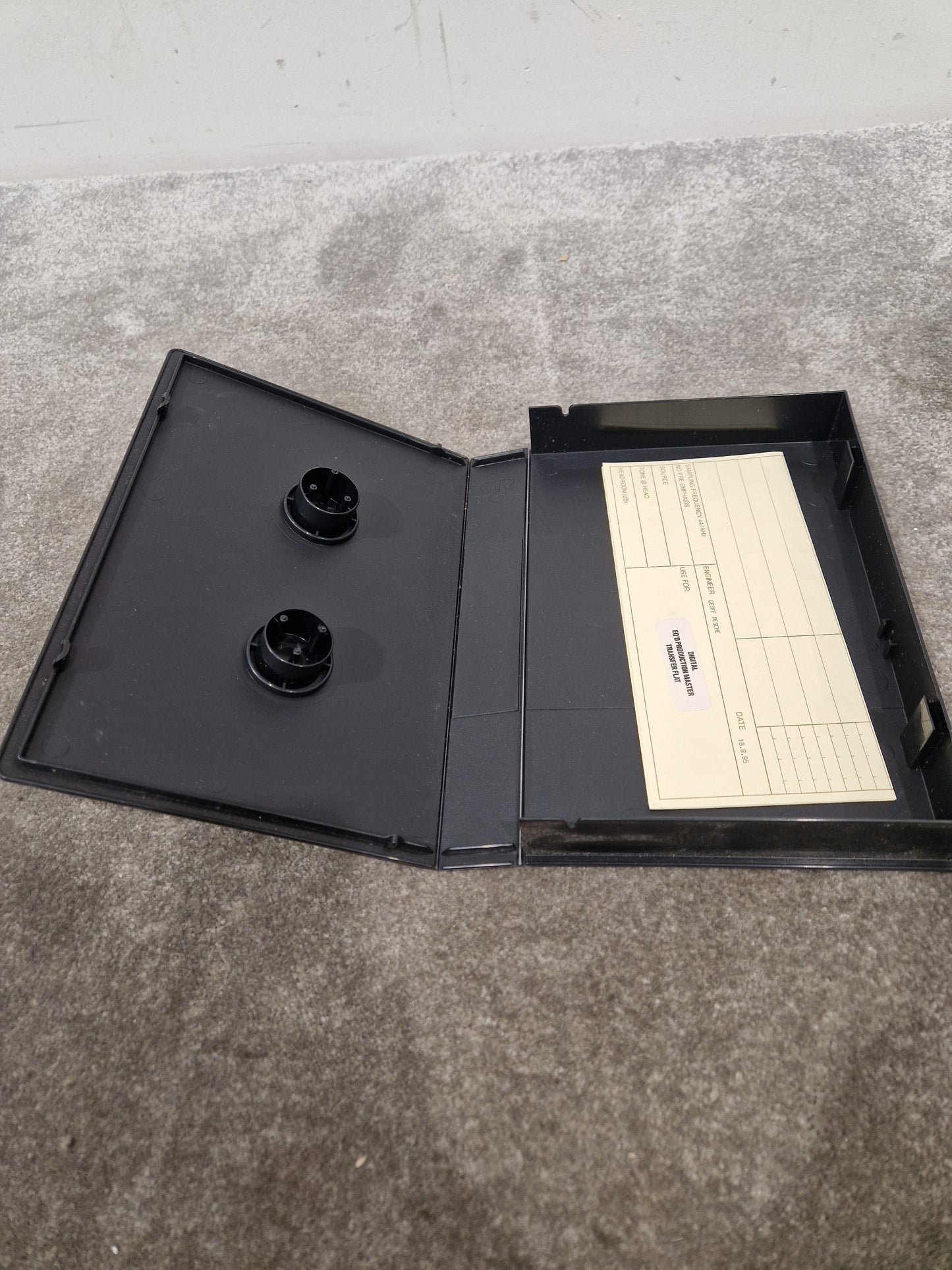 Soda – Britpop Band Collectible Town House DAT Master – Excellent w/ EQ’d Production Label