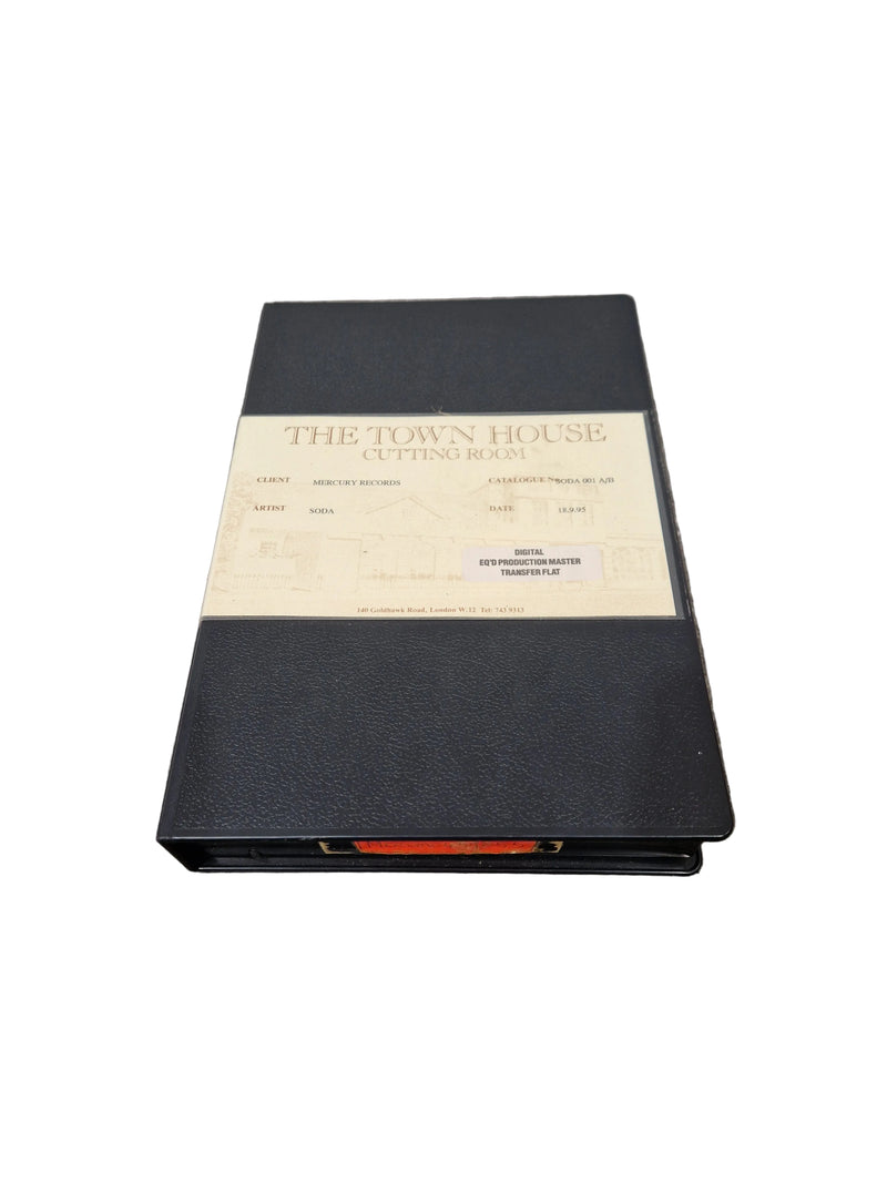 Soda – Britpop Band Collectible Town House DAT Master – Excellent w/ EQ’d Production Label - Image 1