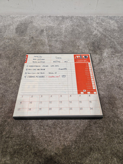 Soda – Britpop Band Collectible Milo Studio Mixes on Reel #2 – Very Good w/ Box & Engineer Notes