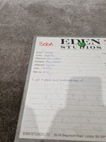 Soda – Britpop Band Collectible Eden Studio Master Reel #3 – Very Good w/ Box & Session Log - Image 3