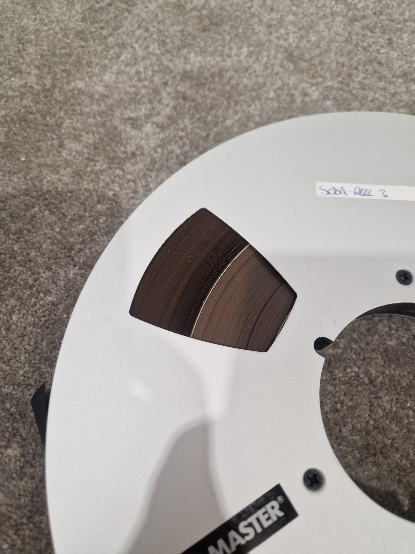 Soda – Britpop Band Collectible Eden Studio Master Reel #3 – Very Good w/ Box & Session Log