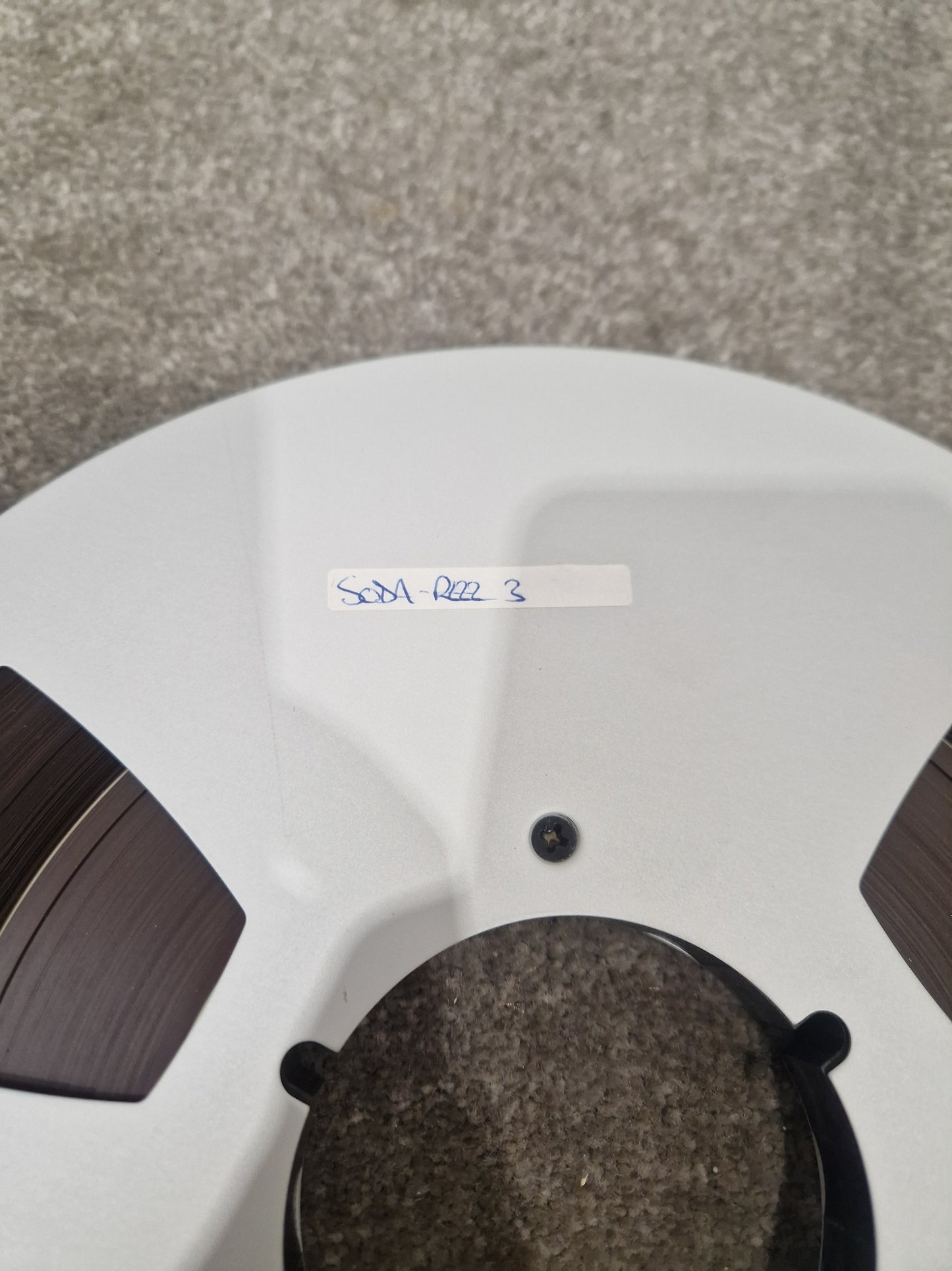 Soda – Britpop Band Collectible Eden Studio Master Reel #3 – Very Good w/ Box & Session Log