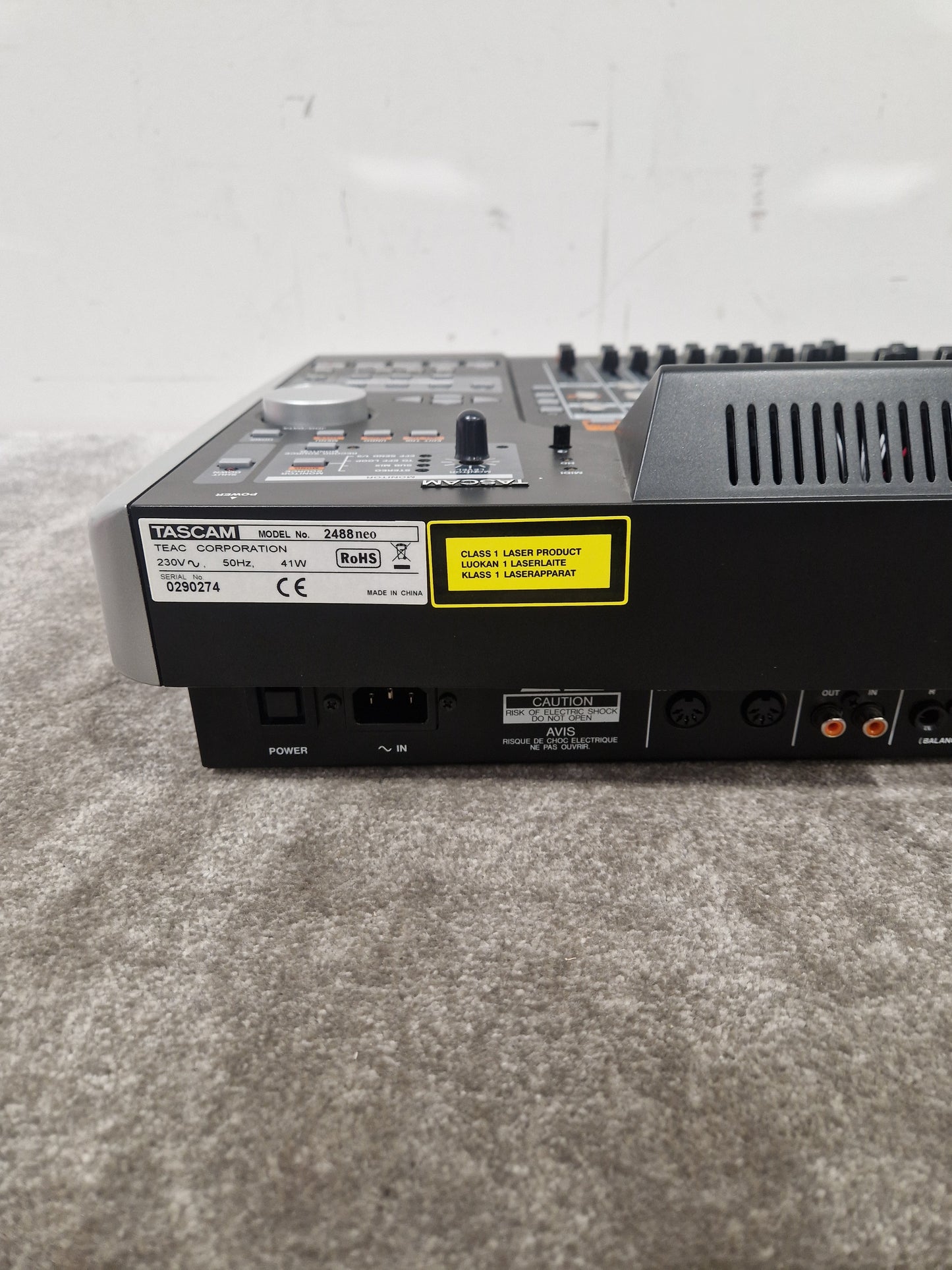 Tascam 2488 Neo - 24-Track Digital Recorder - Excellent w/ Original Box & Power Supply+