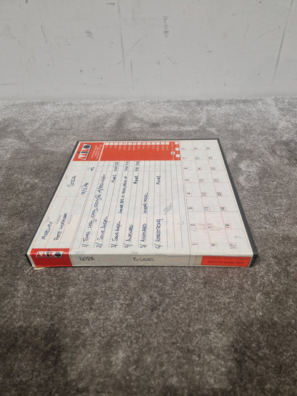 Soda – Britpop Band Collectible Milo Studio Mixes on Reel #1 – Very Good w/ Engineer Notes