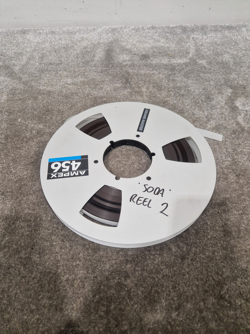 Soda – Britpop Band Collectible “Westside Studio Master Side 2” on Ampex 456 Reel – Very Good w/ Box & Studio Log - Image 5