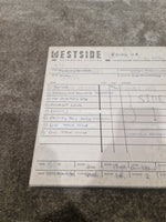Soda – Britpop Band Collectible “Westside Studio Master Side 1” on Ampex 456 Reel – Very Good w/ Original Log Sheet - Image 2