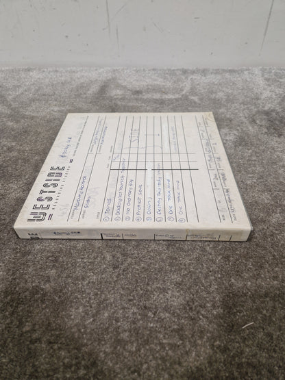 Soda – Britpop Band Collectible “Westside Studio Master Side 1” on Ampex 456 Reel – Very Good w/ Original Log Sheet