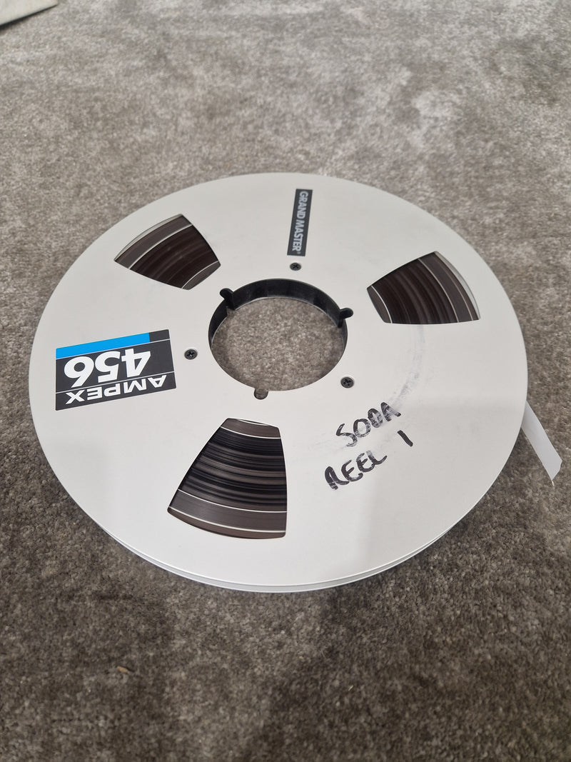 Soda – Britpop Band Collectible “Westside Studio Master Side 1” on Ampex 456 Reel – Very Good w/ Original Log Sheet - Image 5
