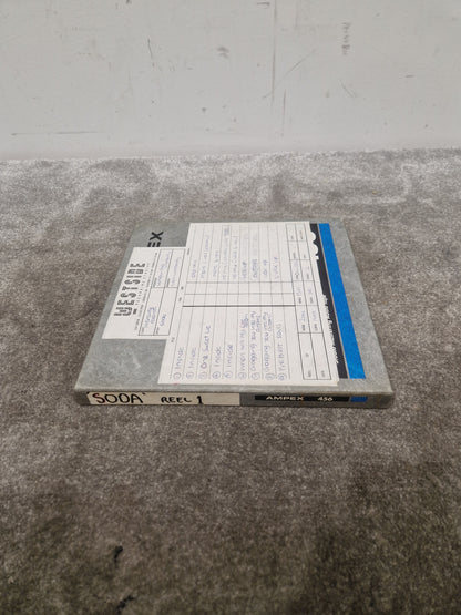 Soda – Britpop Band Collectible Westside Mastering Tape – Excellent w/ Vocal Mix Variants & Outtakes