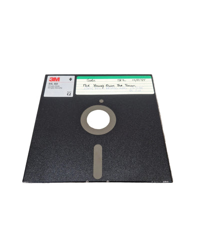 Soda – Britpop Band Collectible Studio Floppy Disk “TH2” – Very Good w/ Handwritten Label & Session Metadata