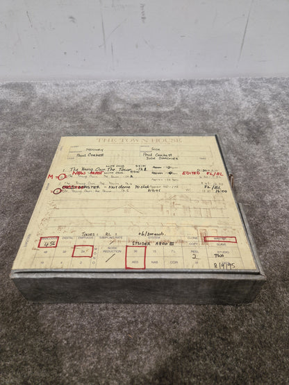 Soda – Britpop Band Collectible Town House Master Reel – Excellent w/ Multi-Take Breakdown of “The Young Own The Town”