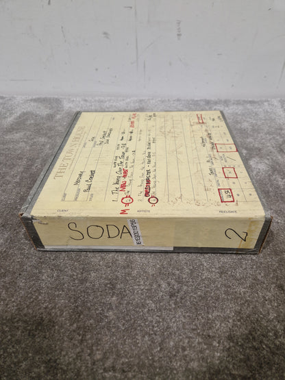 Soda – Britpop Band Collectible Town House Master Reel – Excellent w/ Multi-Take Breakdown of “The Young Own The Town”