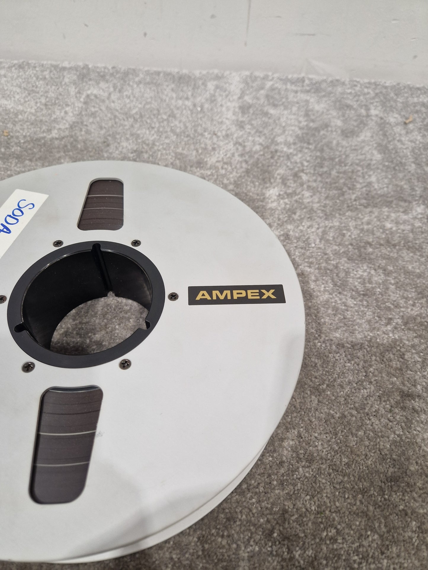 Soda – Britpop Band Collectible Town House Master Reel – Excellent w/ Studio Track Sheet & Tone Reference