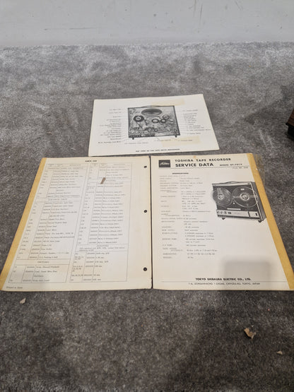 TOSHIBA GT-701V-9A - Vintage Cassette Deck - Spares or Repair