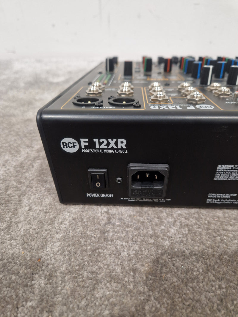 RCF F12XR Mixing Desk - 12-Channel Analog Mixer - Excellent - Image 10