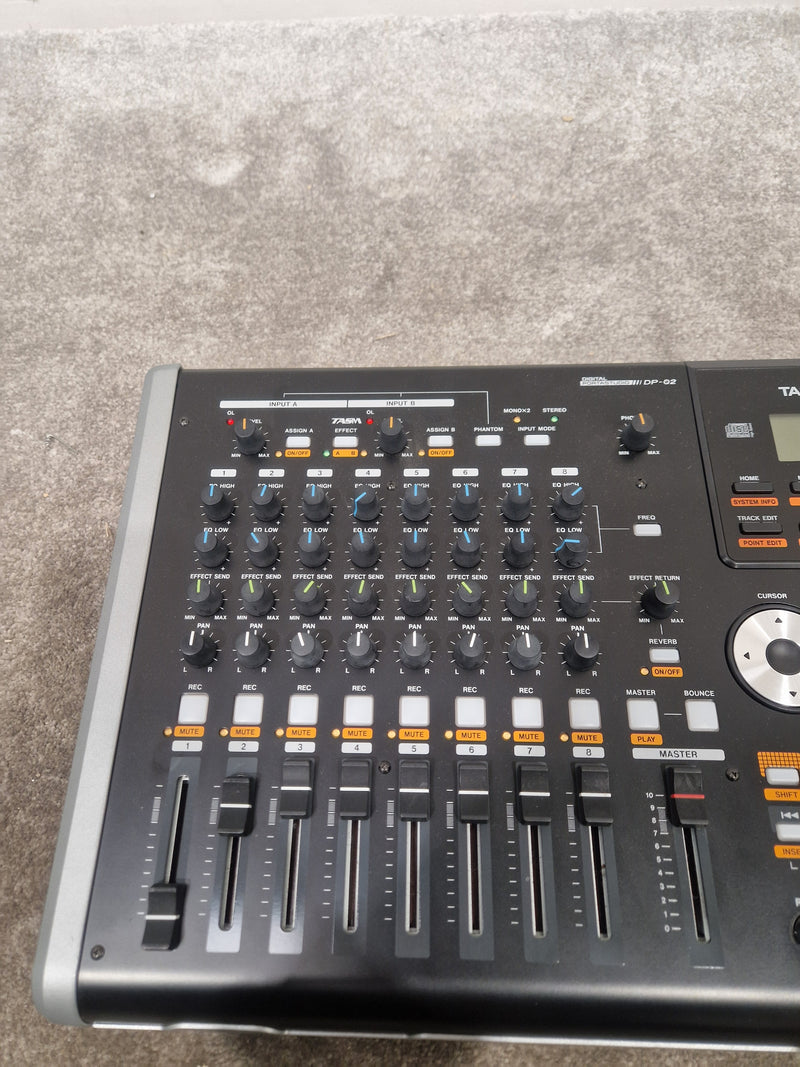 Tascam DP-02 Digital Portastudio - 8-Track Recording - Excellent w/ Power Supply & Soft Case - Image 13