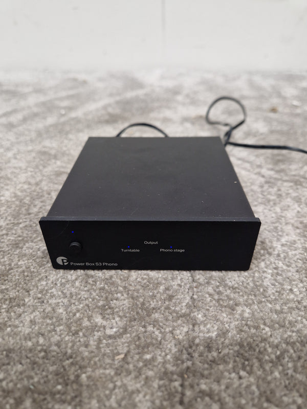 PRO-JECT Power Box S3 Phono - Audiophile Power Supply - Excellent w/ Power Supply