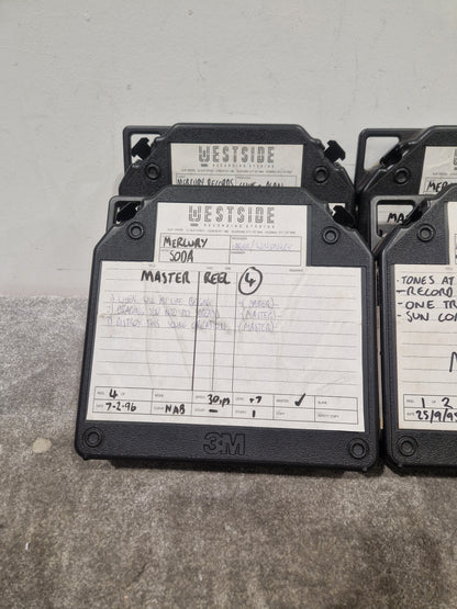 Soda – Britpop Band Collectible Westside Master Reel Suite (#1–4) – Excellent w/ Full Studio Track Sheets