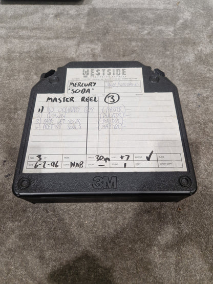 Soda – Britpop Band Collectible Westside Master Reel Suite (#1–4) – Excellent w/ Full Studio Track Sheets