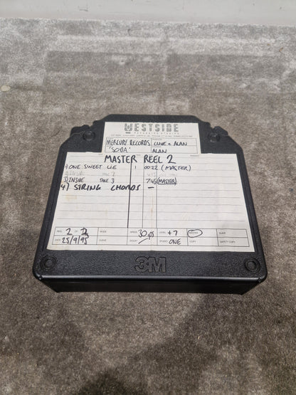 Soda – Britpop Band Collectible Westside Master Reel Suite (#1–4) – Excellent w/ Full Studio Track Sheets