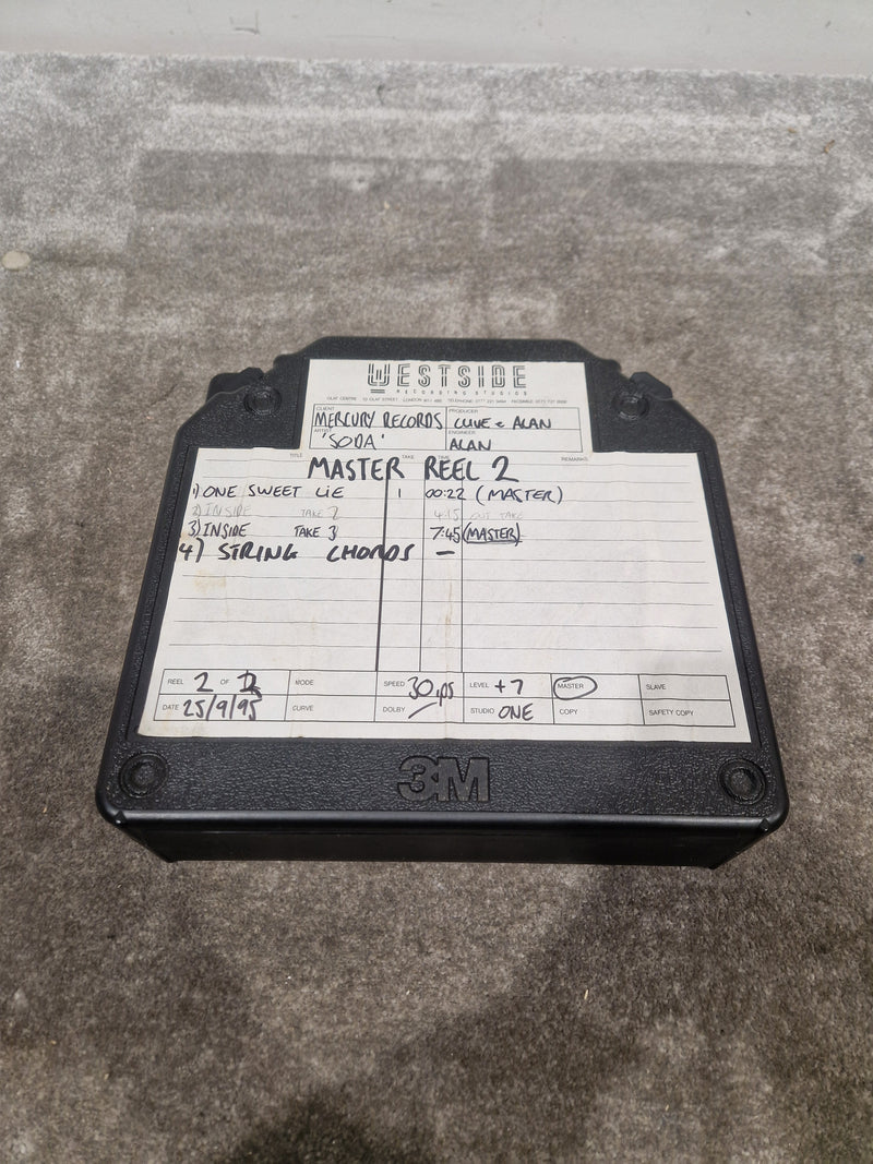 Soda – Britpop Band Collectible Westside Master Reel Suite (#1–4) – Excellent w/ Full Studio Track Sheets - Image 10