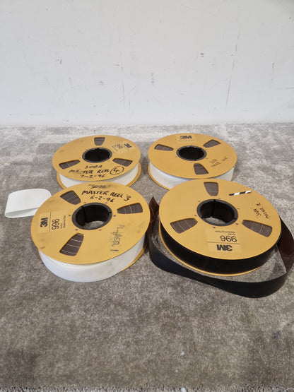 Soda – Britpop Band Collectible Westside Master Reel Suite (#1–4) – Excellent w/ Full Studio Track Sheets