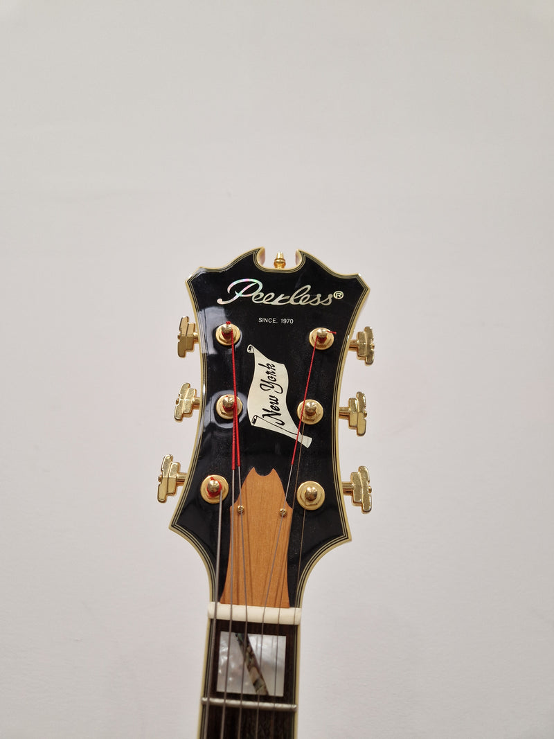 Peerless New York Archtop Jazz Guitar Maple Body - Acoustic Archtop Excellence - Excellent w/ Hard Case - Image 12
