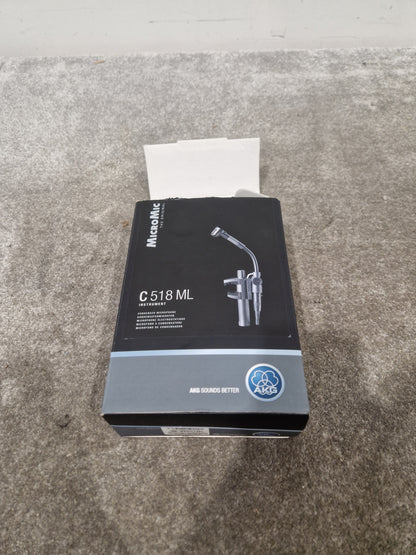 AKG C518 ML - Condenser Instrument Microphone - Excellent w/ Original Box & Soft Case