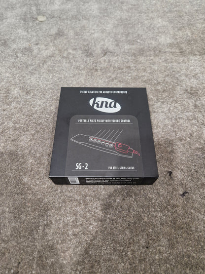 KNA S2 Piezo Pickup - Detachable Acoustic Transducer - Excellent w/ Original Box